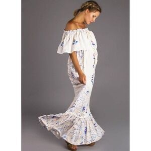 Fillyboo Dreamfeed Seeker Lover Keeper Nursing Maxi Dress Size Small